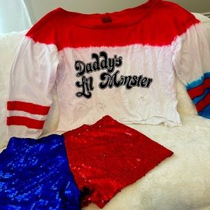 Harley Quinn suicide squads costume